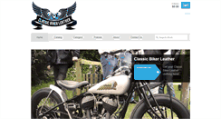 Desktop Screenshot of classicbikerleather.com